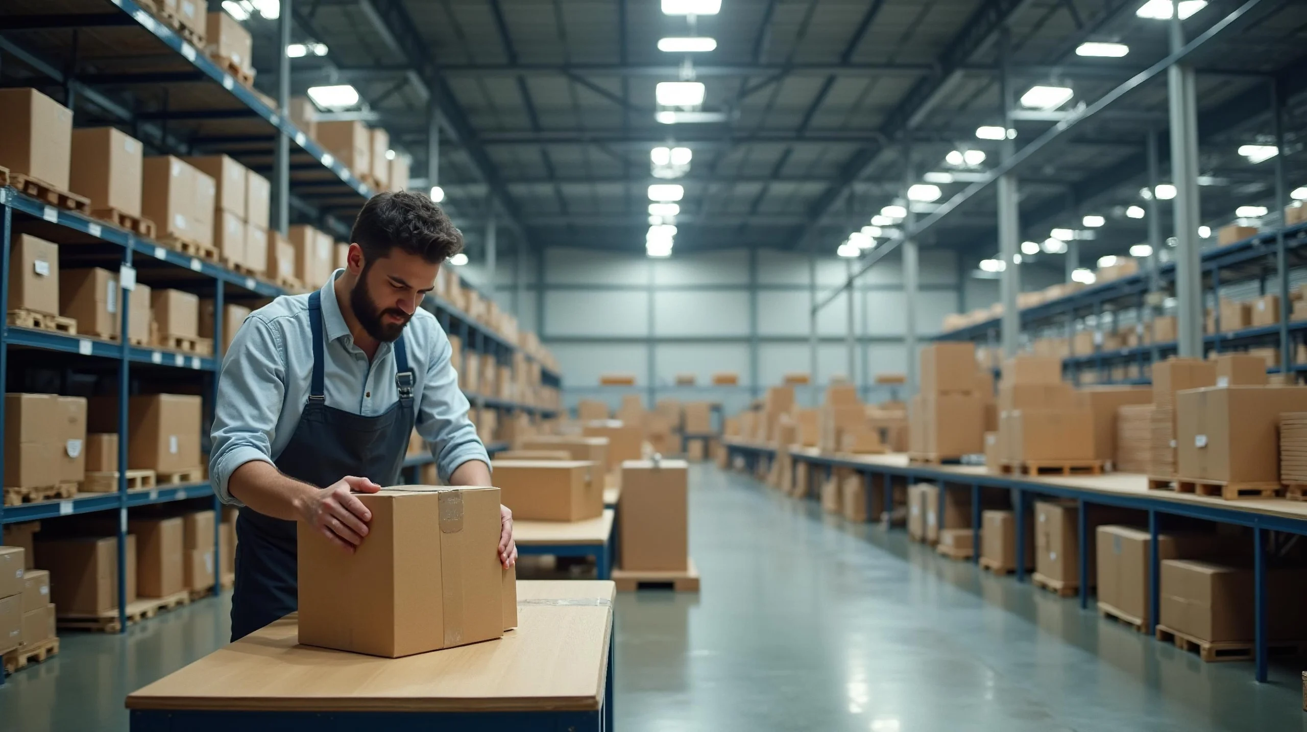 какво е fulfillment процес сканиране и обработка на поръчки в склад